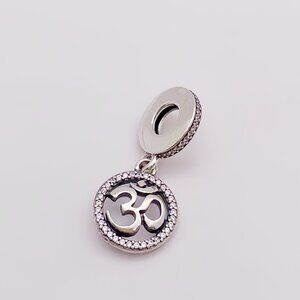 Pandora Om Symbol Charm Sound of the Universe Charm Spiritual Charm